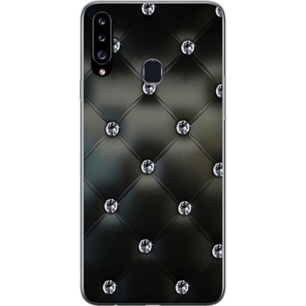 Kompatibelt Mobilskal till Samsung Galaxy A20s Big as diamond
