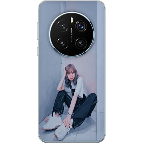 Honor Magic7 Pro Läpinäkyvä kuori Lisa from Blackpink – K-pop Style Icon