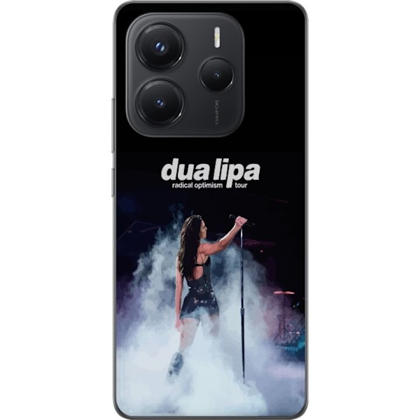 Xiaomi Redmi Note 14 Genomskinligt Skal Dua Lipa – Signature Looks & Vibes