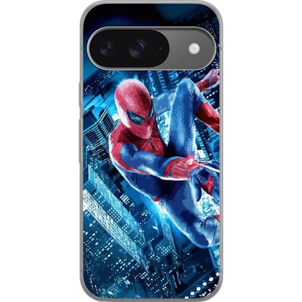 Google Pixel 9 Gjennomsiktig deksel Spiderman