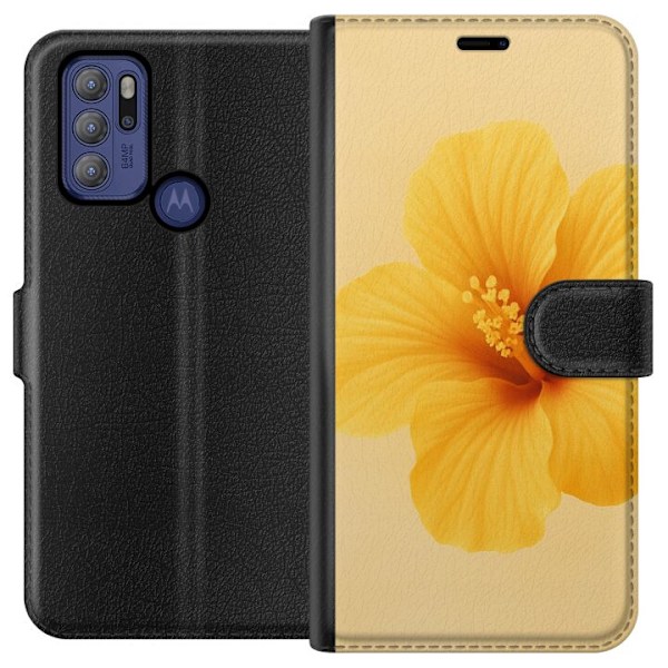 Motorola Moto G60S Tegnebogsetui Lemon Zing