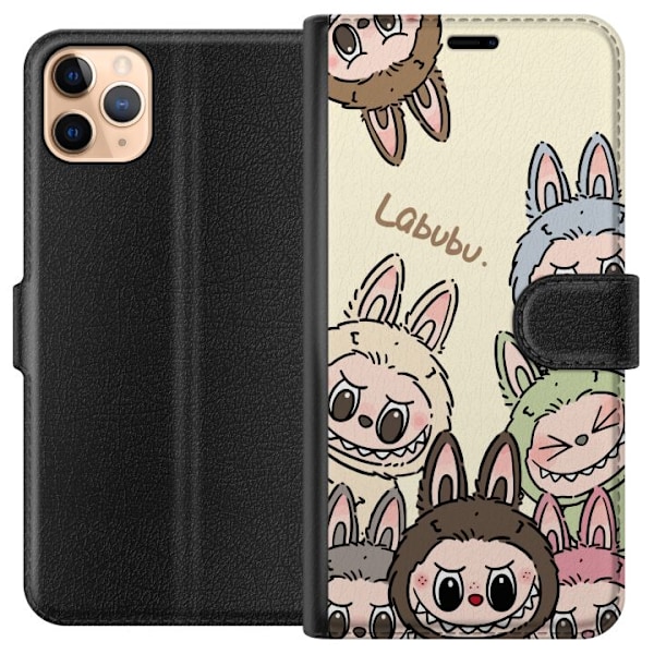 Apple iPhone 11 Pro Max Plånboksfodral Labubu Pastel Collection