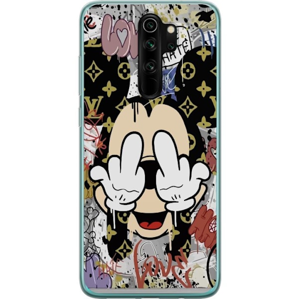 Xiaomi Redmi Note 8 Pro  Gennemsigtig cover Mickey Mouse