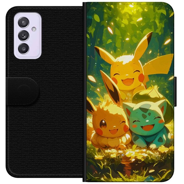 Samsung Galaxy A82 5G Lompakkokotelo Pixelmonster pelityyli -