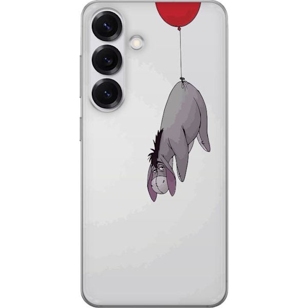 Samsung Galaxy S25 Genomskinligt Skal Nalle Puh