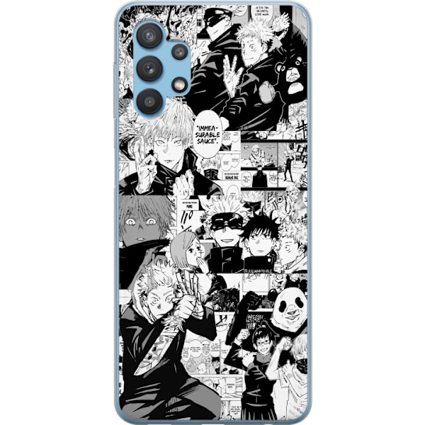 Samsung Galaxy A32 5G Genomskinligt Skal Jujutsu Kaisen