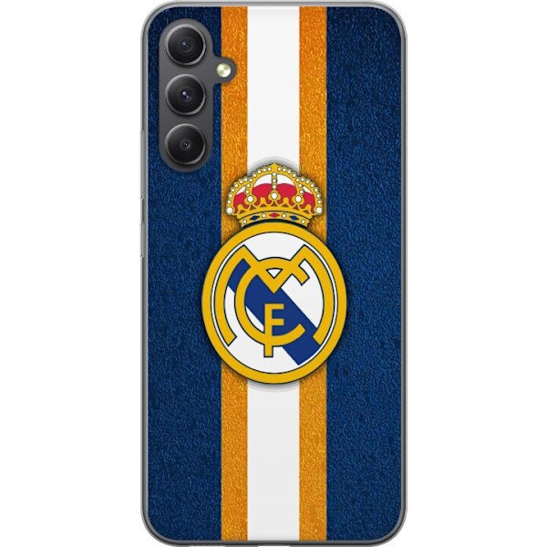 Samsung Galaxy A15 5G Gjennomsiktig deksel Real Madrid CF