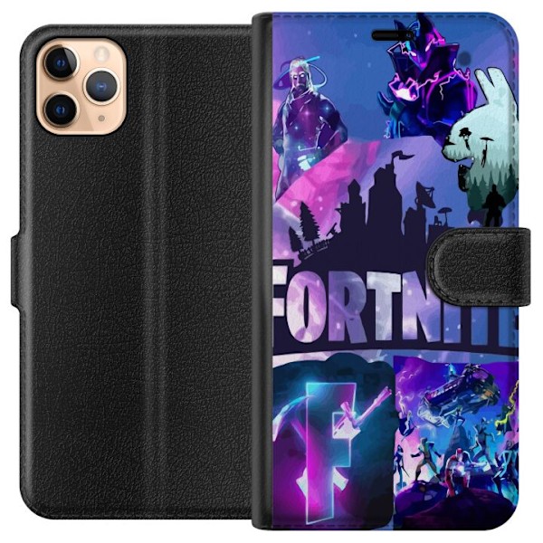 Apple iPhone 11 Pro Max Lompakkokotelo Fortnite