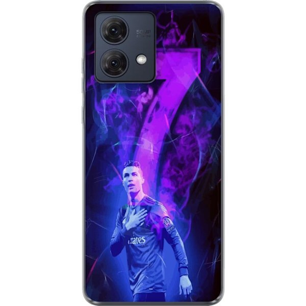 Motorola Moto G84 Gennemsigtig cover Ronaldo 7