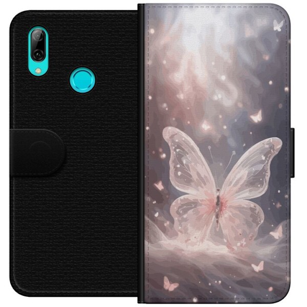 Huawei P smart 2019 Lommeboketui Fjäril