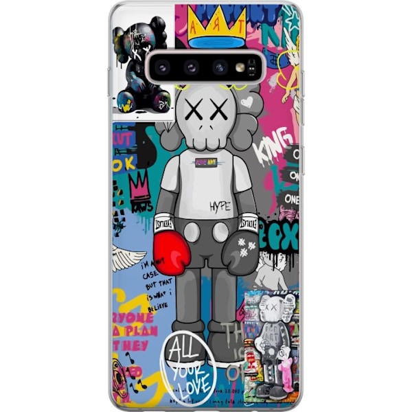 Samsung Galaxy S10+ Gennemsigtig cover Kunst