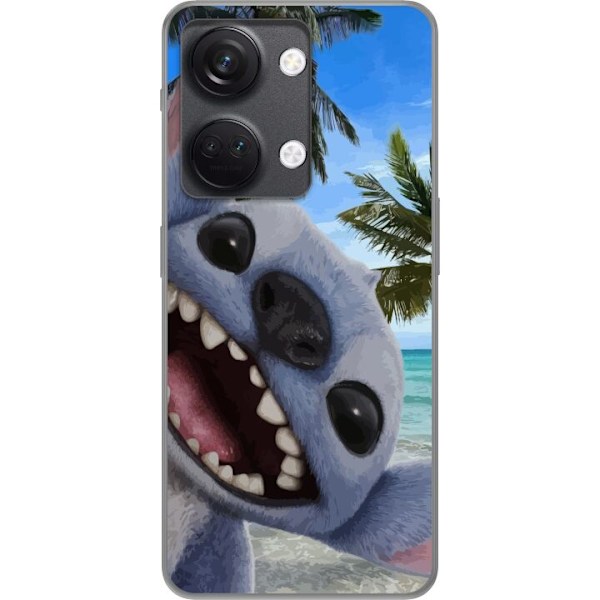 OnePlus Nord 3 Genomskinligt Skal Stitch mobilskal med Palmer i söt vänskapsdesign
