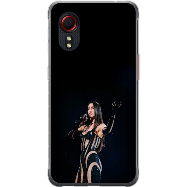 Samsung Galaxy Xcover 5 Gennemsigtig cover Dua Lipa – Pop St