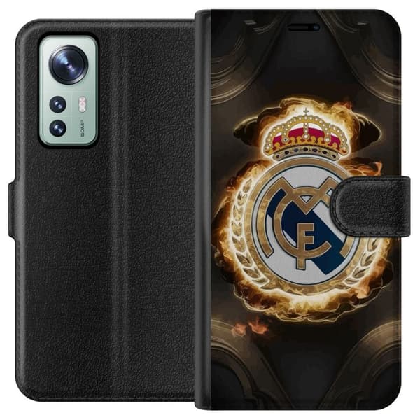 Kompatibelt Plånboksfodral till Xiaomi 12 Real Madrid