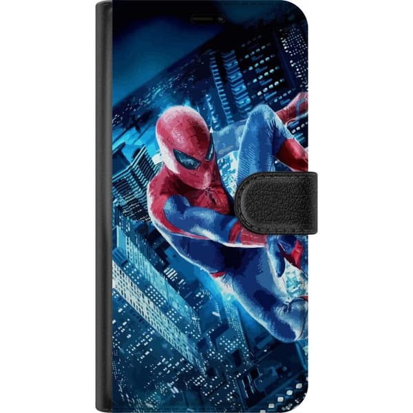 Kompatibelt Plånboksfodral till Samsung Galaxy A40 Spiderman