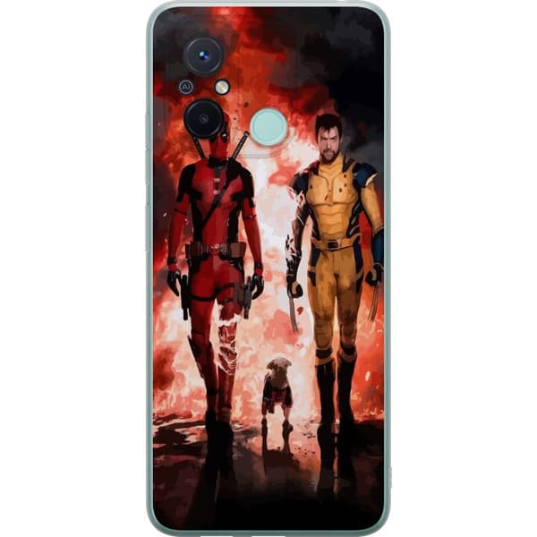 Kompatibelt Mobildeksel til Xiaomi Redmi 12C Wolverine Deadpool