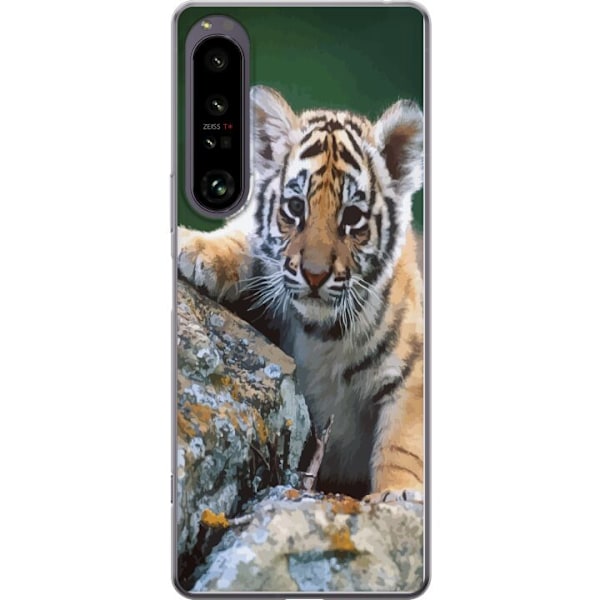 Sony Xperia 1 IV Genomskinligt Skal Tiger