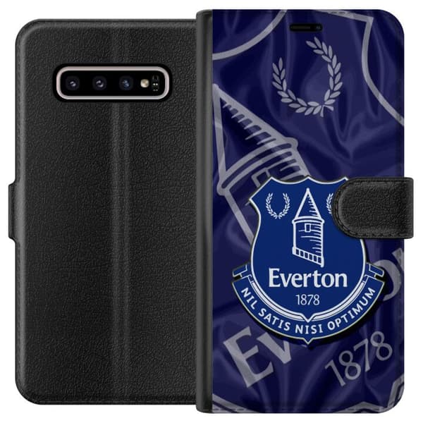 Kompatibelt Lommeboketui til Samsung Galaxy S10+ Everton