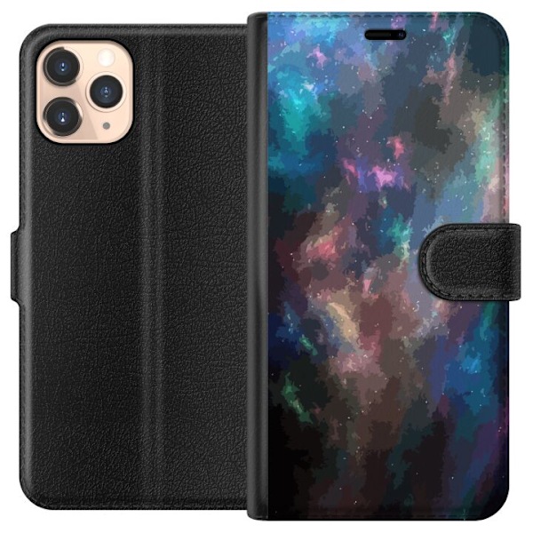 Apple iPhone 11 Pro Plånboksfodral Galaxy Marmor