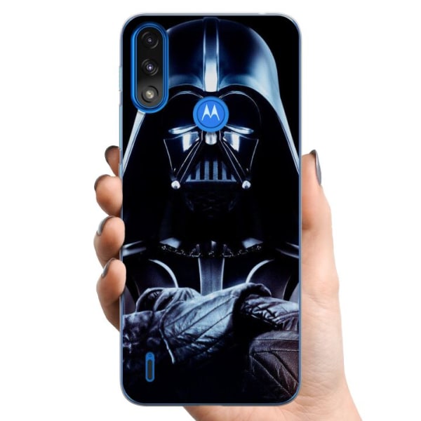 Motorola Moto E7 Power TPU Mobilcover Darth Vader