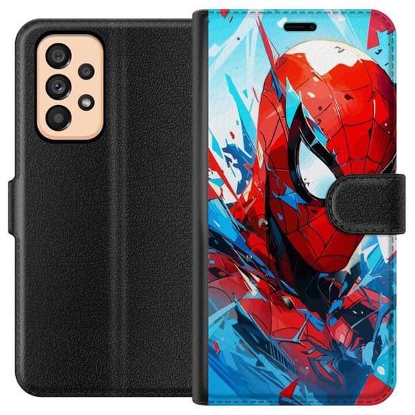 Kompatibelt Lommeboketui til Samsung Galaxy A53 5G Spiderman