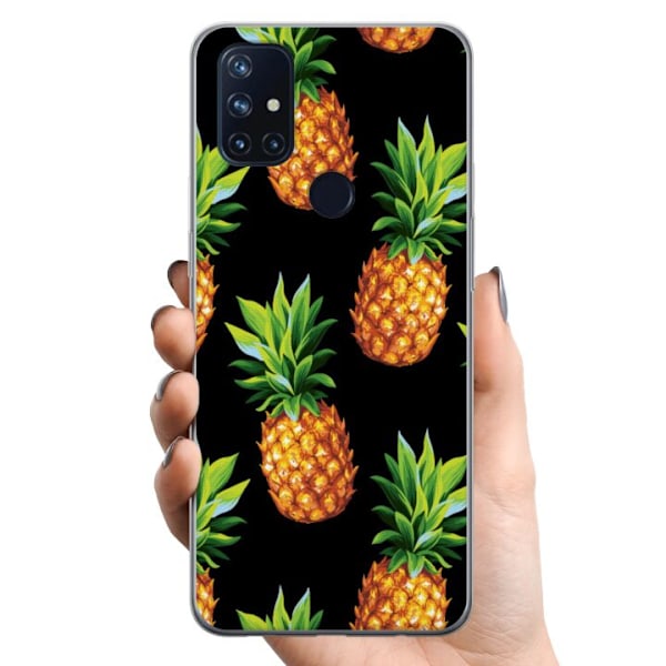 OnePlus Nord N10 5G TPU Mobildeksel Ananas