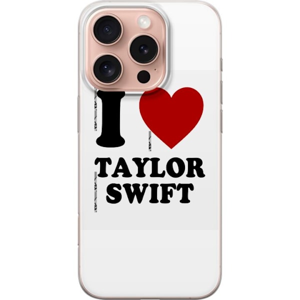 Apple iPhone 16 Pro Gjennomsiktig deksel Taylor Swift