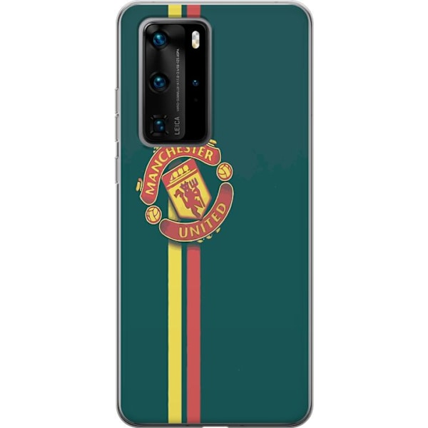 Huawei P40 Pro Gjennomsiktig deksel Manchester United F.C.