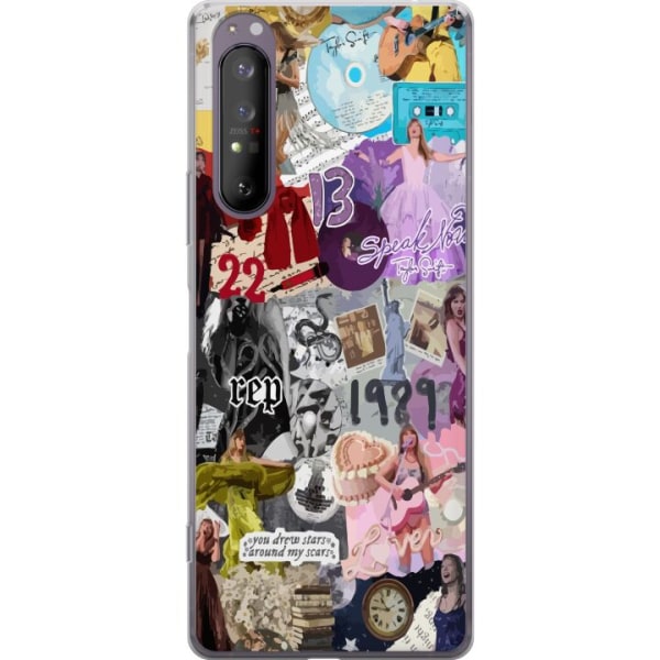 Sony Xperia 1 II Gennemsigtig cover Taylor Swift