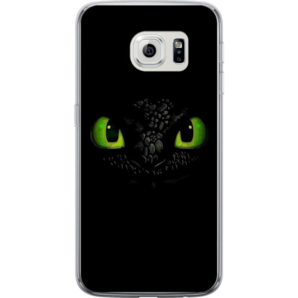 Samsung Galaxy S6 edge Genomskinligt Skal Draktränaren How to Train Your Dragon