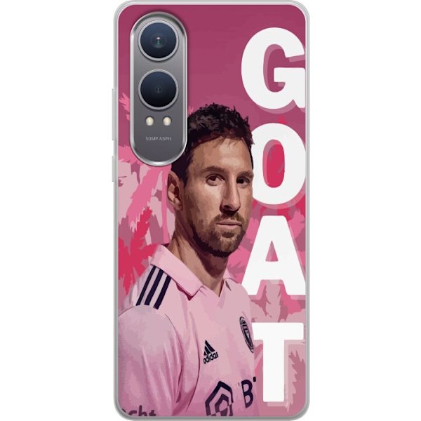 OnePlus Nord CE4 Lite Genomskinligt Skal Lionel Messi