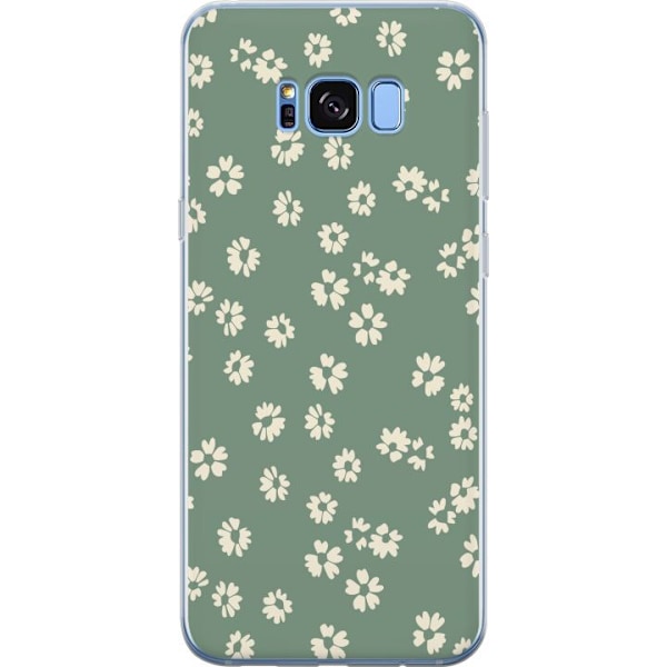 Samsung Galaxy S8 Genomskinligt Skal Blomsterdröm – färgglatt blommönster