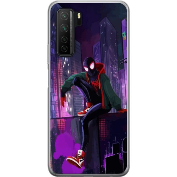 Huawei P40 lite 5G Gennemsigtig cover Fortnite - Spider-Man