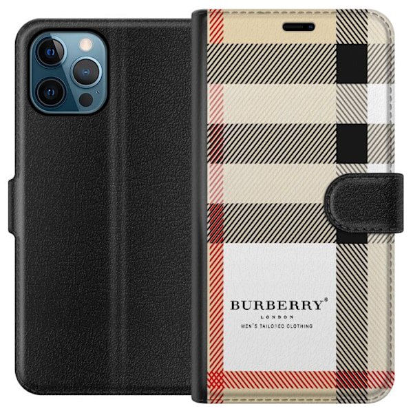 Apple iPhone 12 Pro Max Tegnebogsetui Burberry