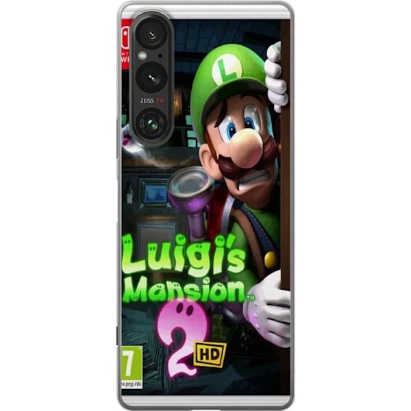 Sony Xperia 1 V Läpinäkyvä kuori Luigi