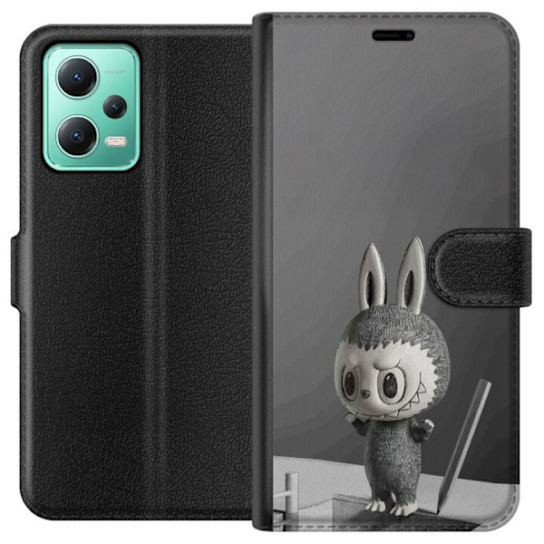 Xiaomi Redmi Note 12 Tegnebogsetui Pop Mart MEGA LABUBU LABUBU