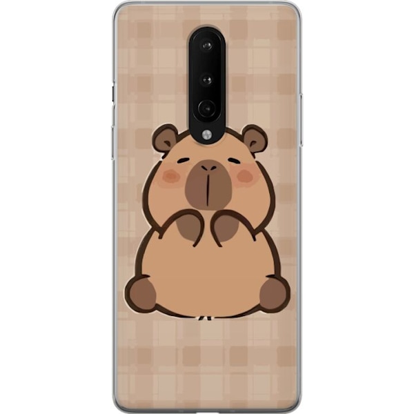 OnePlus 8 Genomskinligt Skal Mobilskal kawaii capybara flera figurer japansk stil