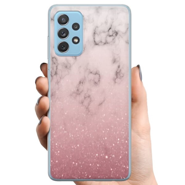 Samsung Galaxy A72 5G TPU Mobilskal Rosa