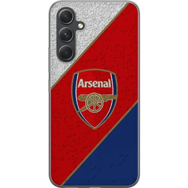 Samsung Galaxy S24+ Gennemsigtig cover Arsenal