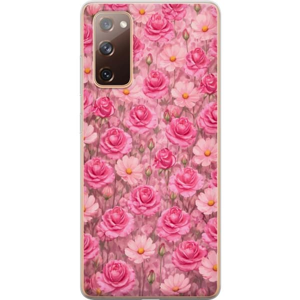 Kompatibel Mobilcover til Samsung Galaxy S20 FE Kronbladsdrøm Pudderrosa