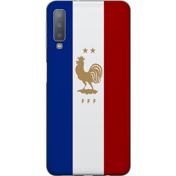 Samsung Galaxy A7 (2018) Genomskinligt Skal Frankrike FFF