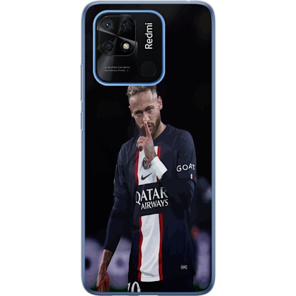 Xiaomi Redmi 10C Läpinäkyvä kuori Neymar