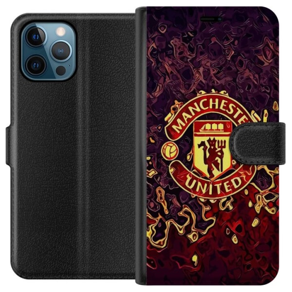 Apple iPhone 12 Pro Max Lompakkokotelo Manchester United