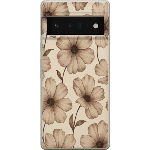 Google Pixel 6 Pro Genomskinligt Skal Pastel Rush