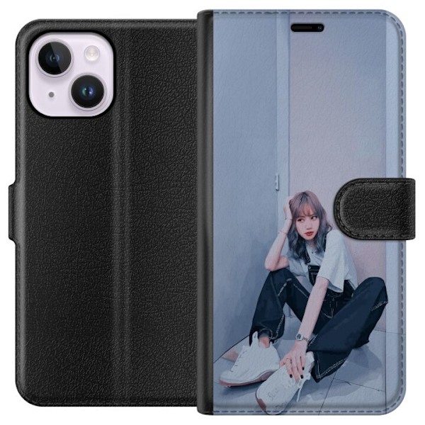 Apple iPhone 15 Plus Lompakkokotelo Lisa from Blackpink – K-