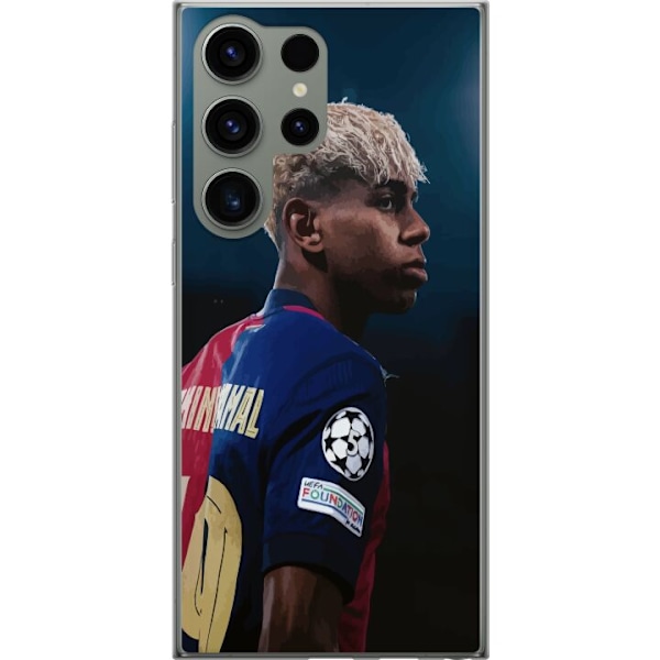 Samsung Galaxy S23 Ultra Läpinäkyvä kuori Lamine Yamal - Ba