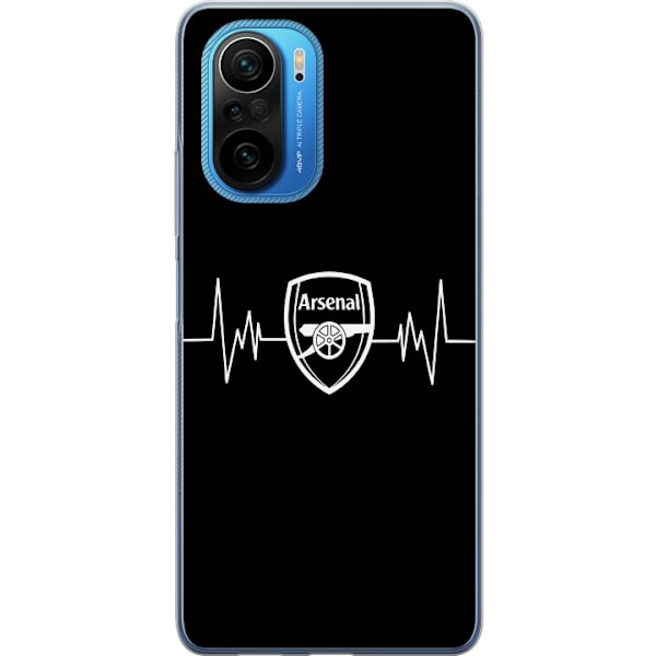 Xiaomi Poco F3 Gjennomsiktig deksel Arsenal