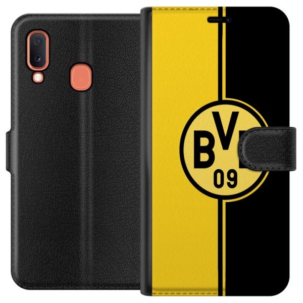 Samsung Galaxy A20e Lompakkokotelo Borussia Dortmund