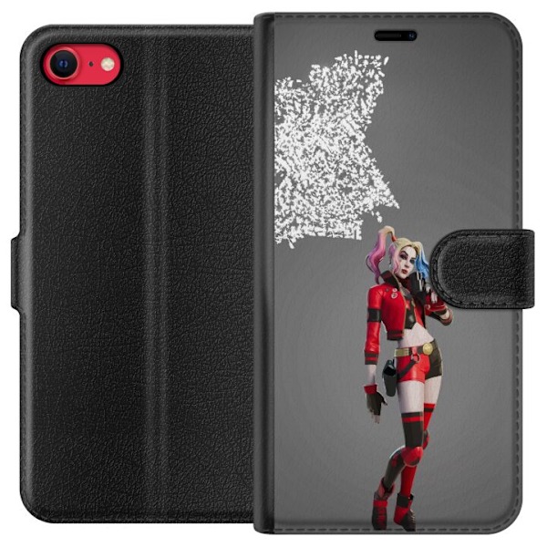 Apple iPhone 16e Lompakkokotelo Harley Quinn