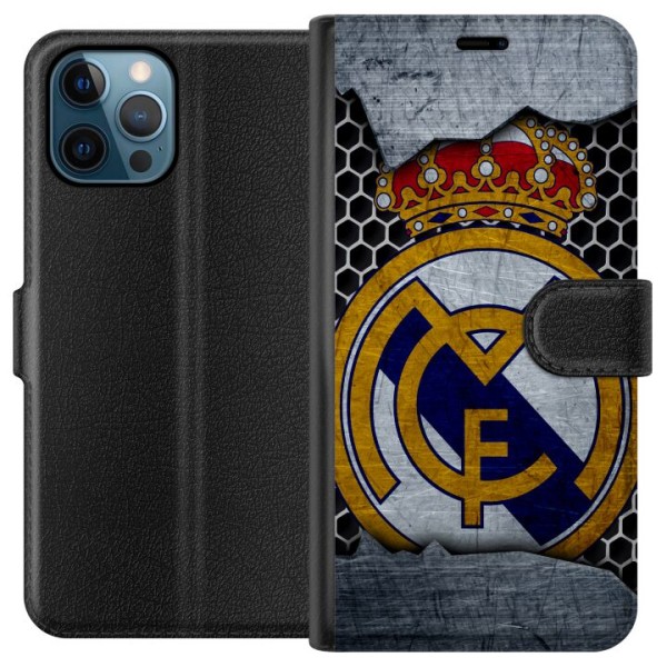 Apple iPhone 12 Pro Lompakkokotelo Real Madrid